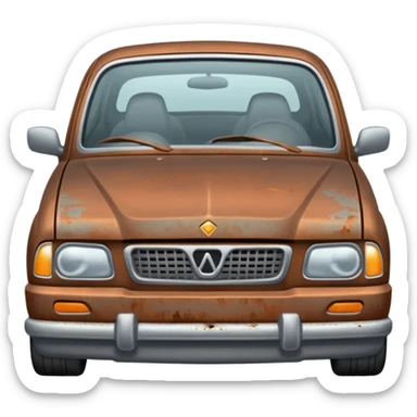 crappy sedan sticker