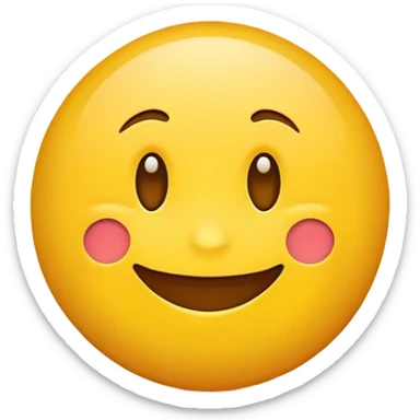 Nonchalant emoji  sticker