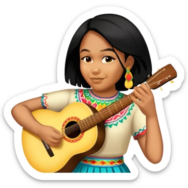 Vibrant Festival Singer sticker