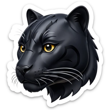 el logo de la marca de ropa puma  sticker