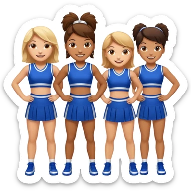 Cheerleaders sticker
