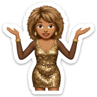 Tina Turner sticker