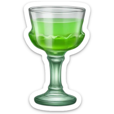 shotglass-absinth sticker