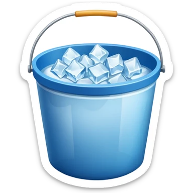 bucket para ice hockey sticker