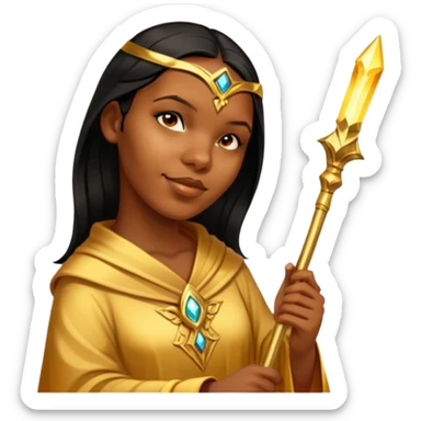 Golden Arcanist sticker