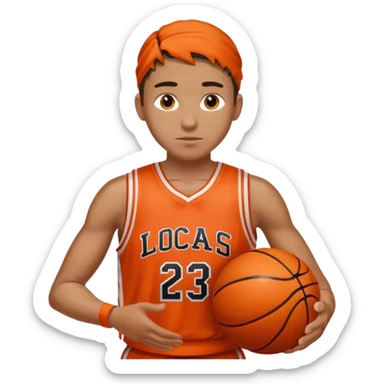 Top basgetbol sticker