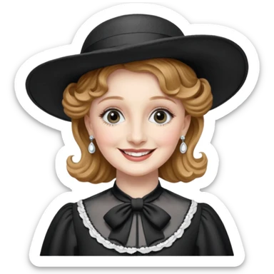Billie Burke sticker