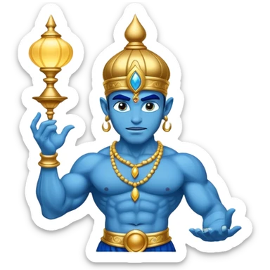 genie of the lamp sticker