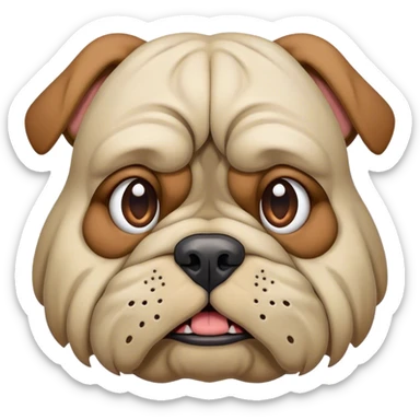 Ugly dog sticker
