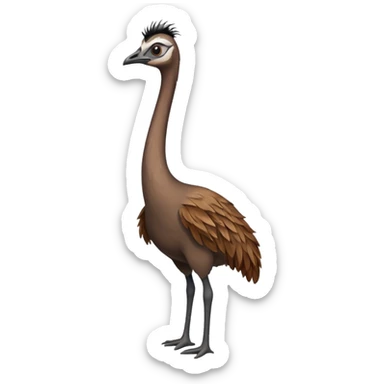 Emu bird  sticker