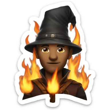 Pyromancer sticker