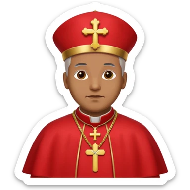 Catholic bishop make it red sticker