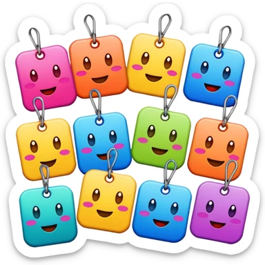 wild tags slack sticker