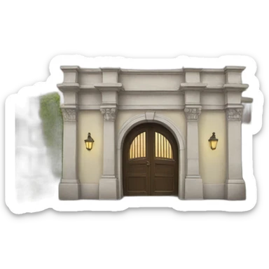 Porte ouverte sticker