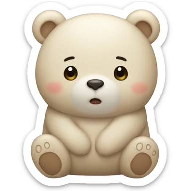 mochi bear sticker
