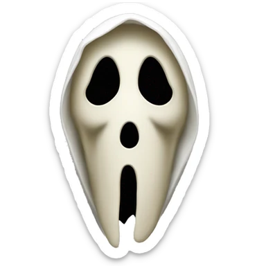 ghostface-masc Movie Scream sticker