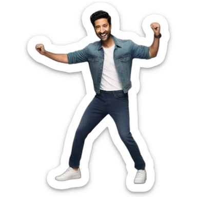 Vicky Kaushal dancing sticker
