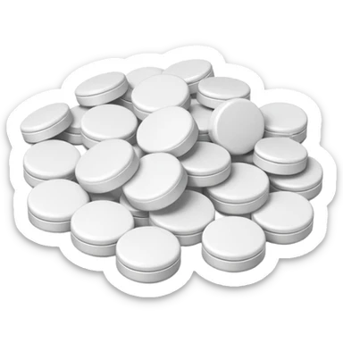 medicine tablets sticker