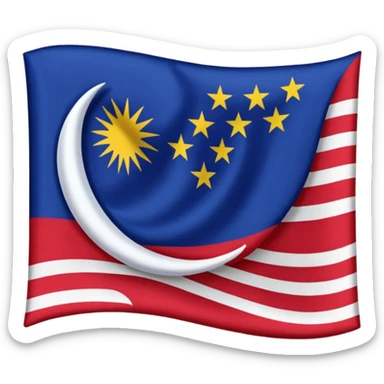 malaysia sabah flag emoji sticker