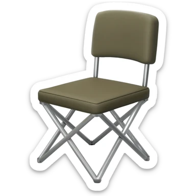 Fishing chair sticker