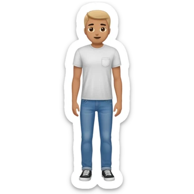 man-with-a-shopping-cart-full-body sticker