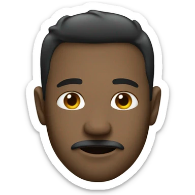 man in a dirty lake sticker