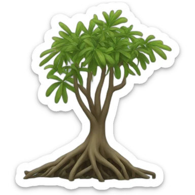 mangrove-root sticker