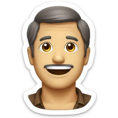 Caca coulant sticker