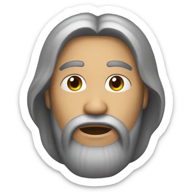 1. Un personaje y original relacionado con jesus sticker