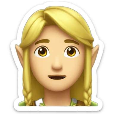 zelda tears of the kingdom sticker