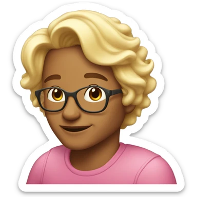 "Thinking about you and wishing you a fabulous day, Brenny." sticker