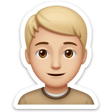 happy but harbouring a secret sadness sticker