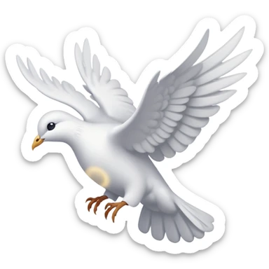 Holy Spirit Dove from Christian Gods sticker