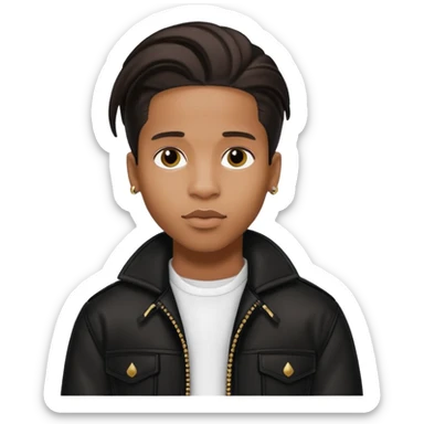 asap rocky pretty bratz boy sticker