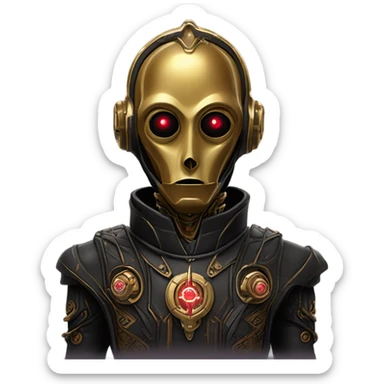 c3Po Satan’s backpack and saddlebags sticker