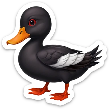 Demon Duck sticker