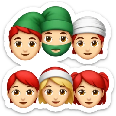 Bir bayrak çizeceksin 3 yatay şeritten oluşacak üst şerit kırmızı orta şerit beyaz alt şerit ise yeşil olacak ortasındada 13lü bir yıldız sticker