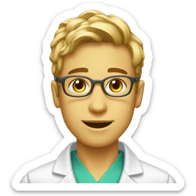 cientifica joven de alimentos sticker