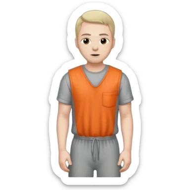 prison with man that is 32 sticker