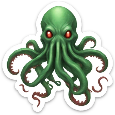 wound Cthulhu  sticker