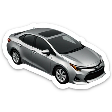 Toyota corolla sticker
