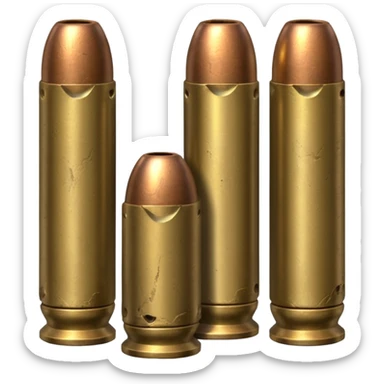 Bullet Shells sticker