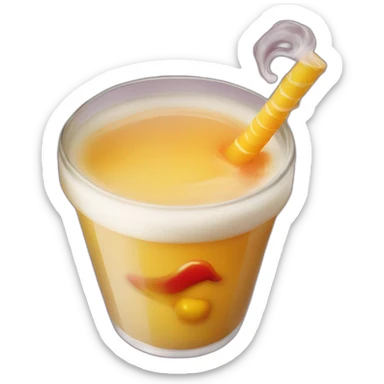 galliano hot shot drink sticker