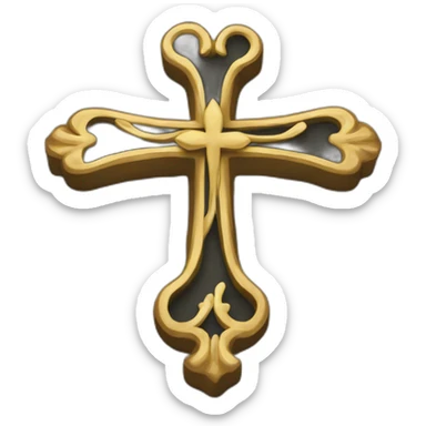 cœur croix vendéen sticker