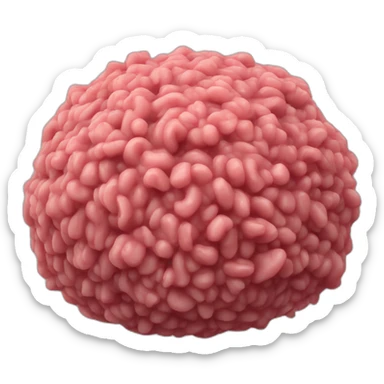 Raw mince sticker