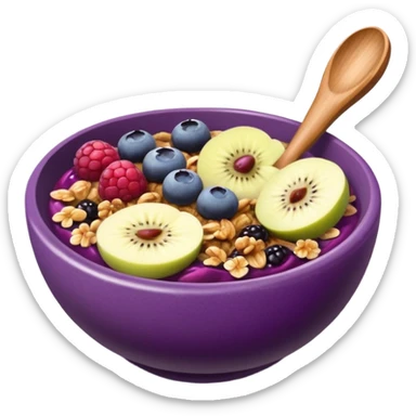 açaí bowl sticker