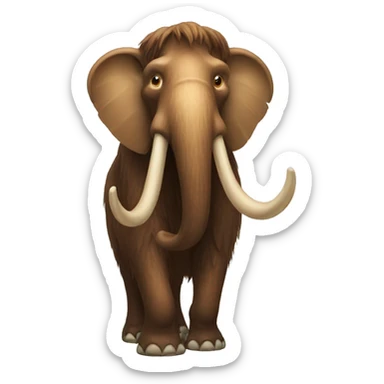 mammoth sticker