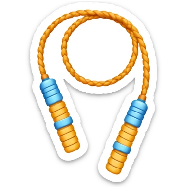 Jump rope sticker