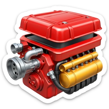 check engine car sticker