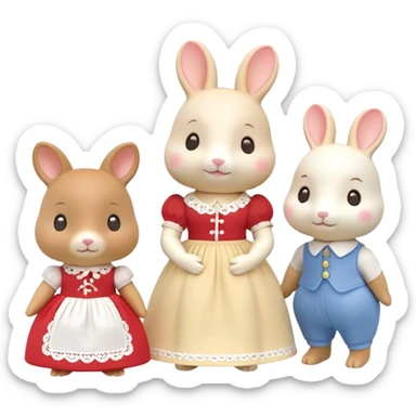 sylvanian families sticker